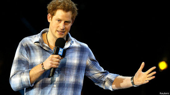 英媒：服装公司在中国注册“哈里王子”商标